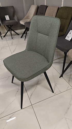 Стул на металлокаркасе Texas 3 поворотный синий / черный из шоурума 16